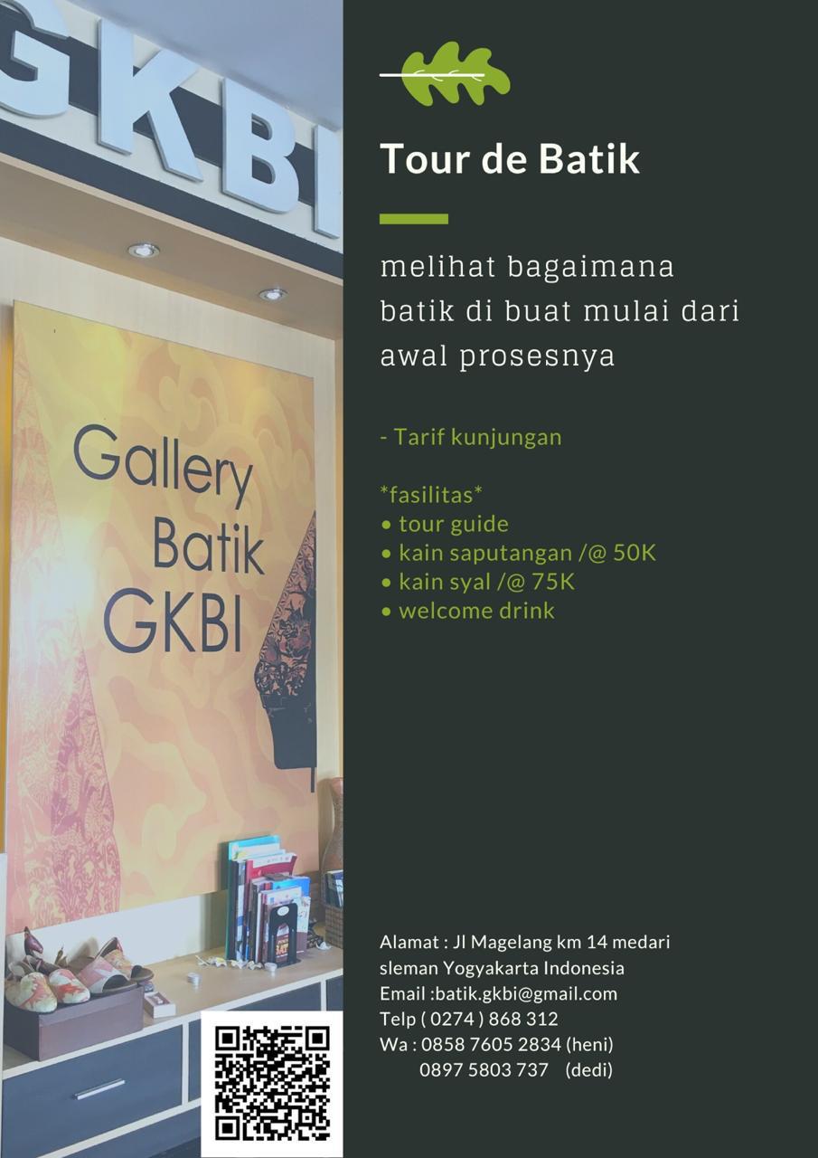 Poster Layanan Pelatihan Batik GKBI
